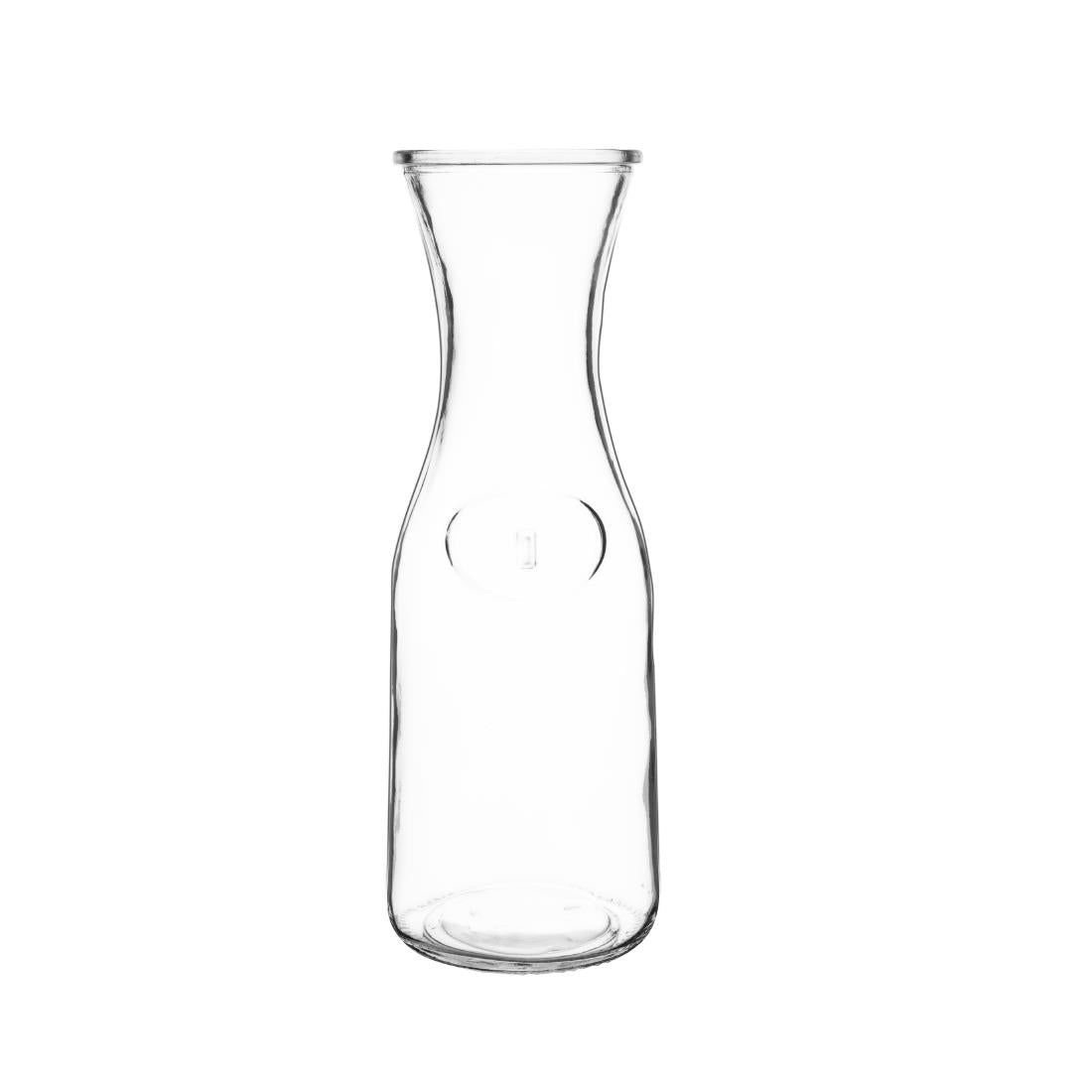 Olympia Glass Carafe 1Ltr (Pack of 6) - GG928 Jugs, Pitchers, Decanters & Carafes Olympia
