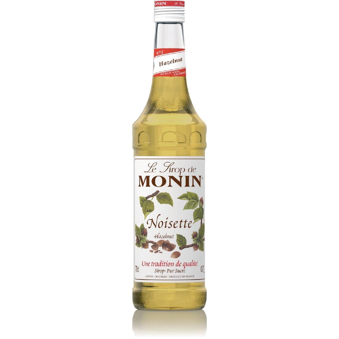 Monin Sugar Free Hazelnut Syrup 1Ltr - GH299 Monin