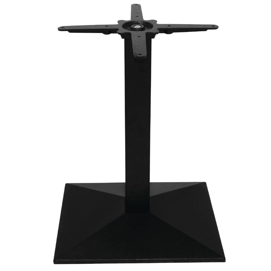 Bolero Rectangular Cast Iron Base - GH449 Poseur Height Table Bases Bolero