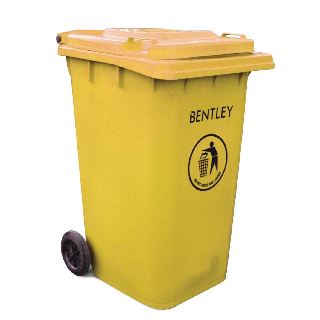 Wheelie Bin Yellow 240Ltr - GH877 Charles Bentley