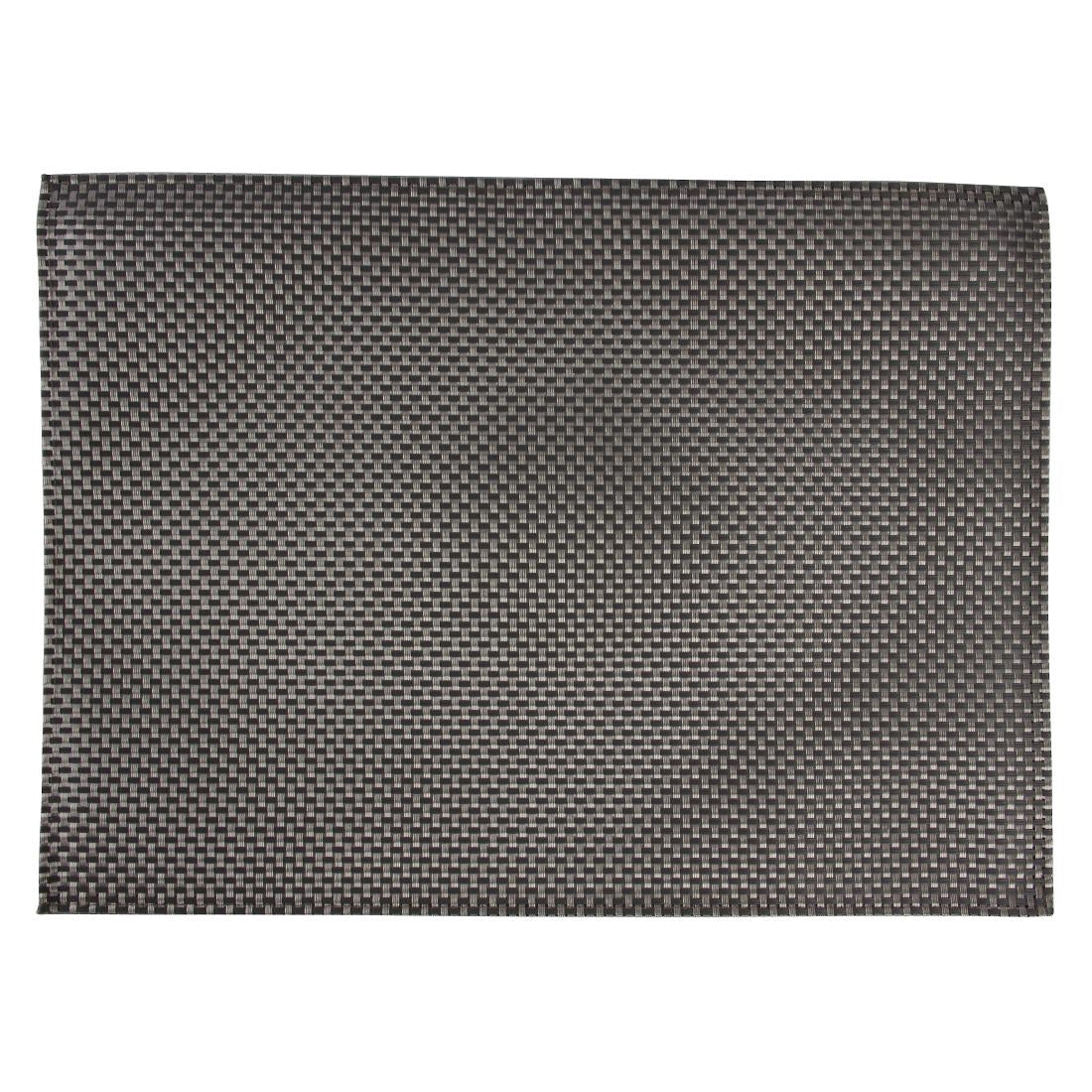 APS PVC placemat Silver And Grey (Pack of 6) - GJ995 APS