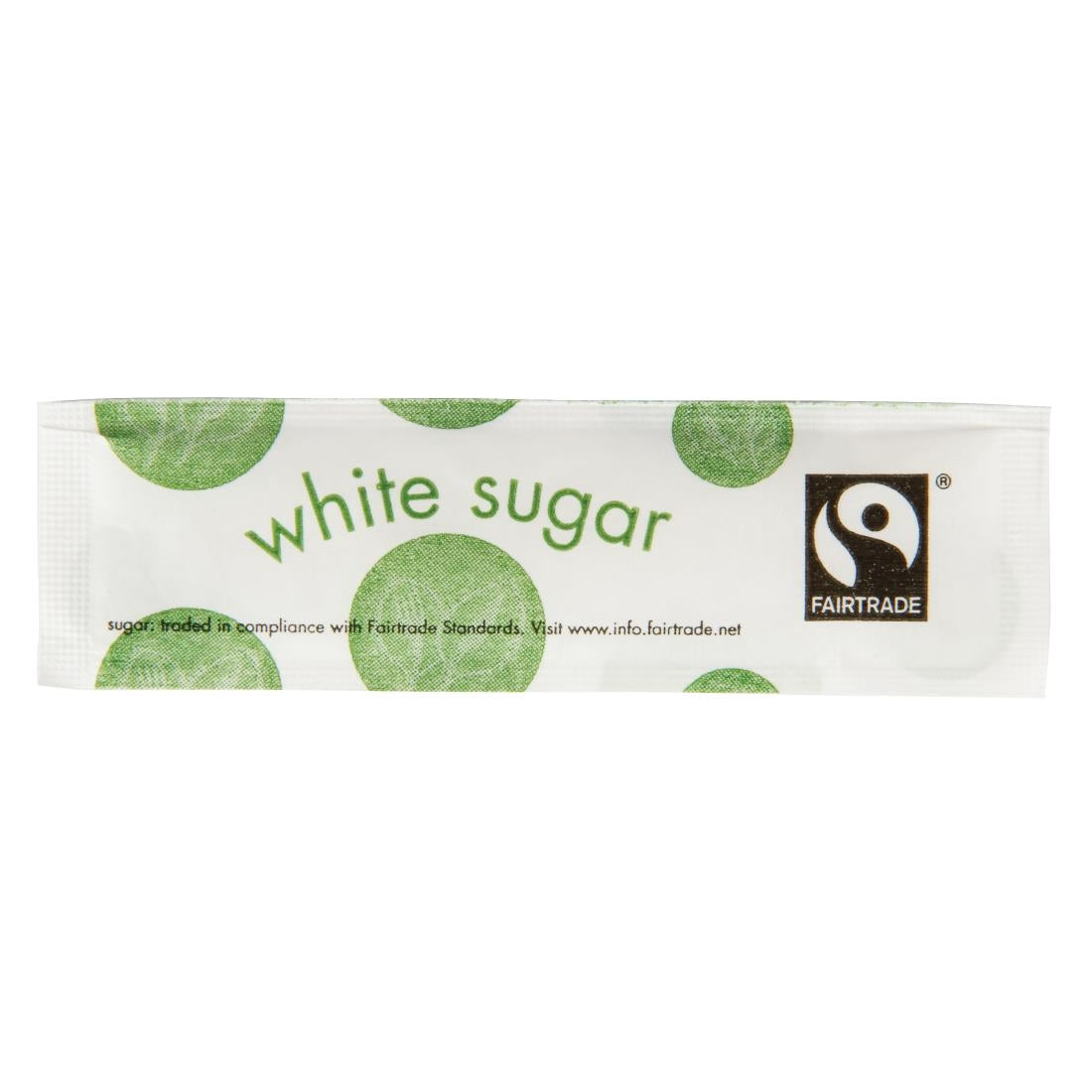 Vegware Compostable Fairtrade White Sugar Sticks (Pack of 1000) - GK100 Vegware