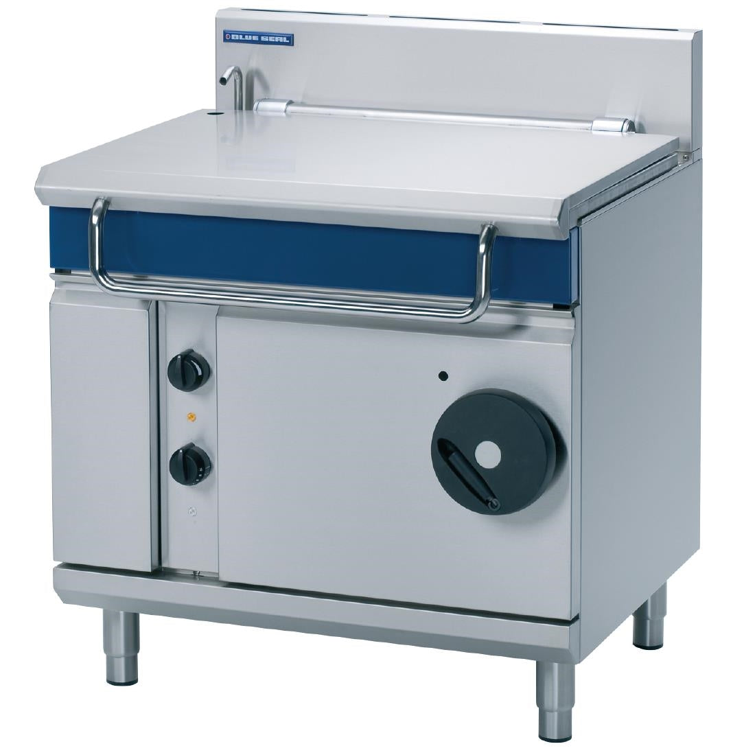 Blue Seal Evolution Tilting Bratt Pan Manual Tilt 80Ltr G580-8/L - GK396-P Bratt Pans Blue Seal