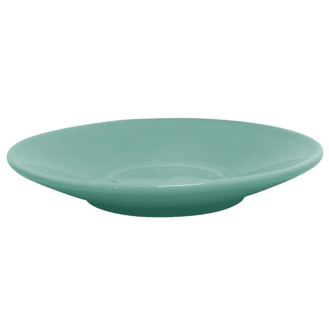 Olympia Cafe Espresso Saucer Aqua (Fits GL459) (Box 12) - GL463 Olympia Crockery Olympia
