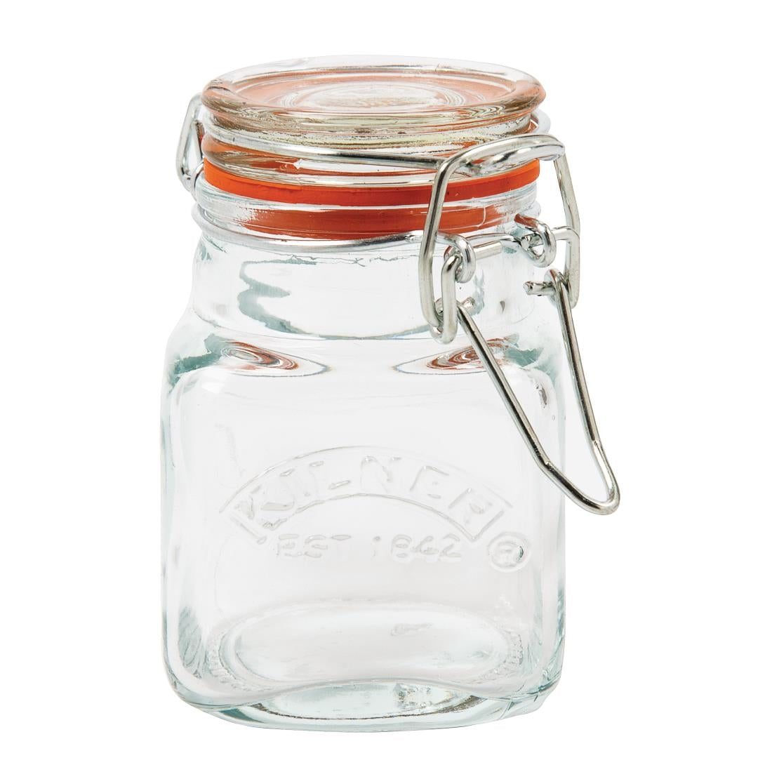 Kilner Square Clip Top Spice Jar 70ml - GL882 Kilner