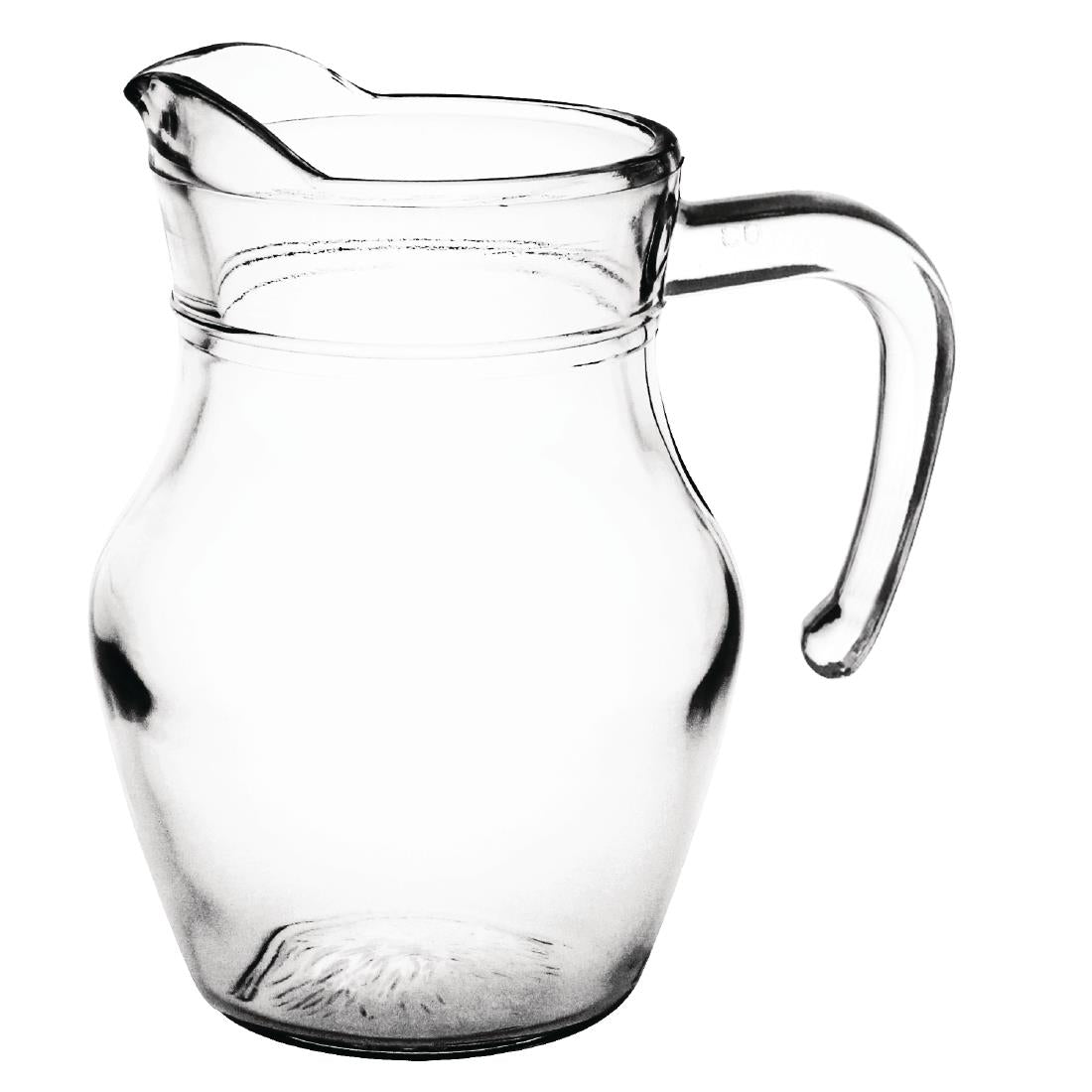 Olympia Glass Jug 0.5Ltr (Pack of 6) - GM575 Jugs, Pitchers, Decanters & Carafes Olympia