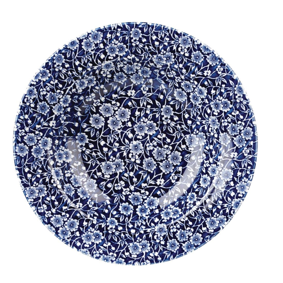 Churchill Vintage Prints Willow Victorian Calico Rimmed Bowl 249mm - GM688 Bowls Churchill