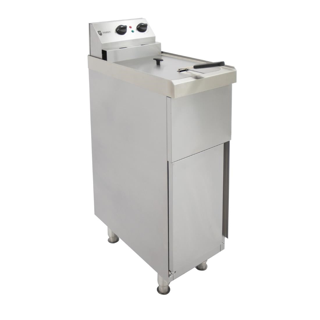 Parry Single Tank Single Basket Free Standing Electric Fryer NPSPF6 - GM741 Freestanding Electric Fryers Parry