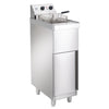 Parry Single Tank Single Basket Free Standing Electric Fryer NPSPF9 - GM757 Freestanding Electric Fryers Parry