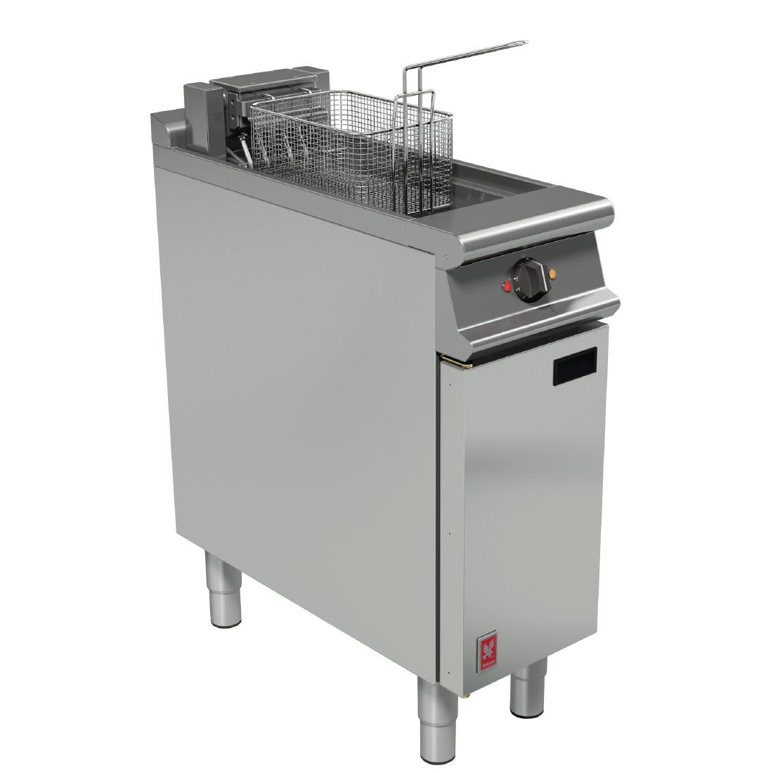 Falcon Dominator Single Tank Single Basket Free Standing Electric Fryer E3830 - GP093 Freestanding Gas Fyers Falcon