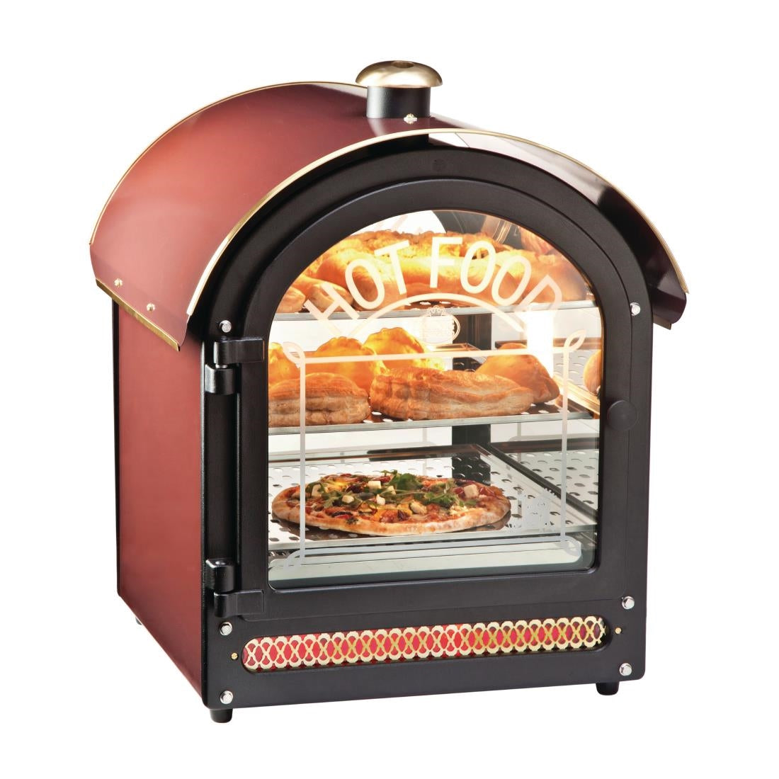 King Edward Hot Food Merchandiser Claret HFMV - GP285 King Edward