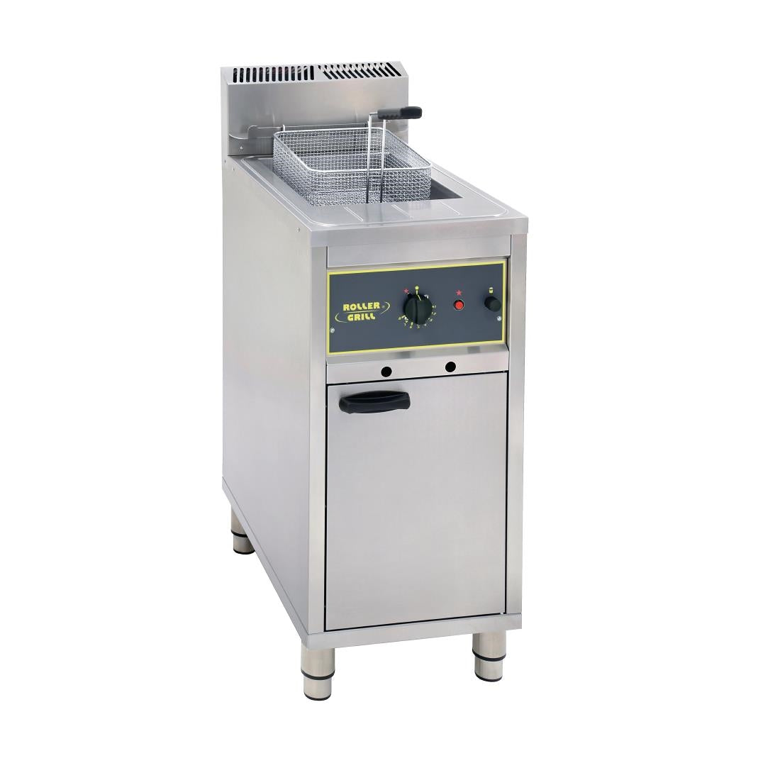Roller Grill Single Tank Single Basket Free Standing LPG Fryer RFG16 - GP314-P Freestanding Electric Fryers Roller Grill