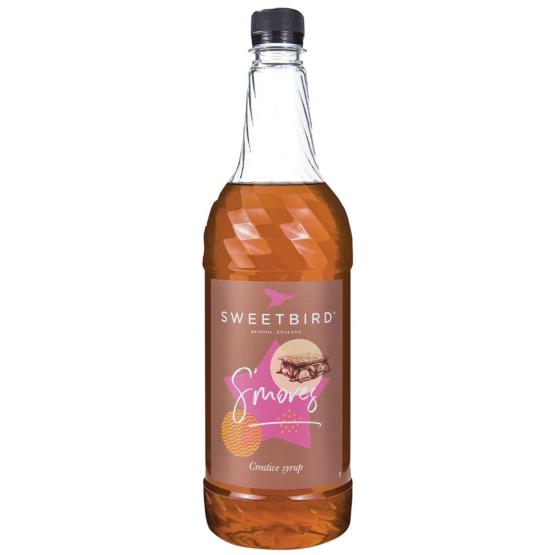 Sweetbird S'mores Syrup 1Ltr Bottle - GP397 Sweetbird