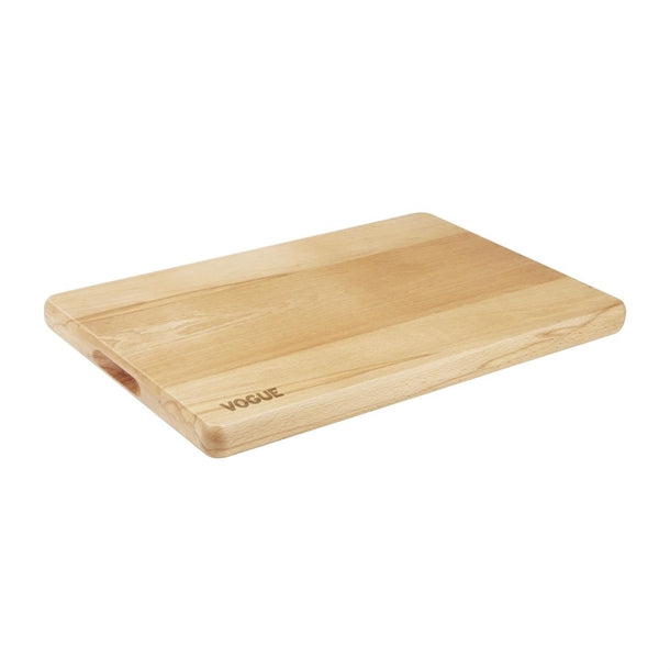 Vogue Beech Chopping Board Large 510x355x30mm - GP759 Vogue