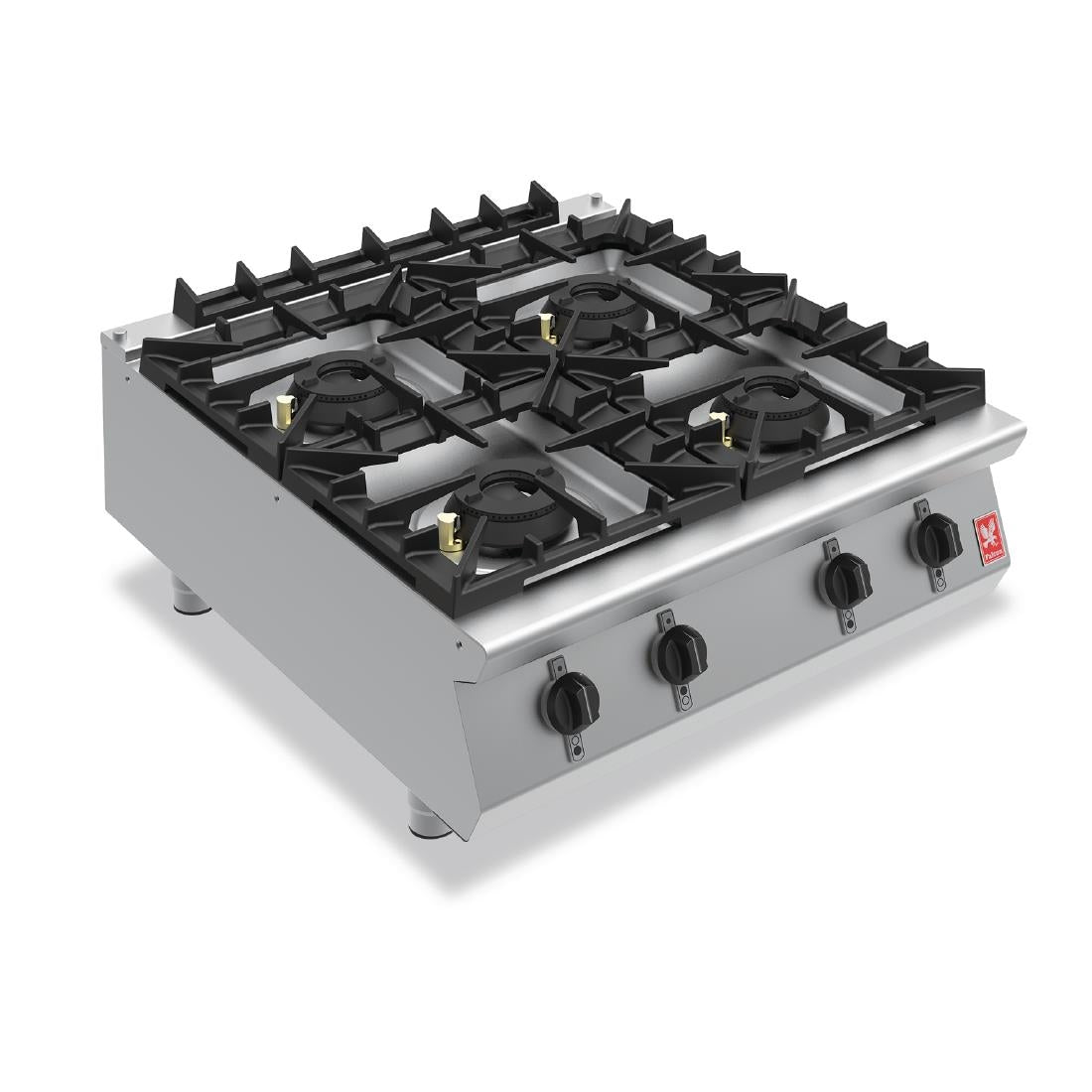 Falcon F900 Four Burner Countertop Boiling Hob Natural Gas G9084 - GR402-N Falcon