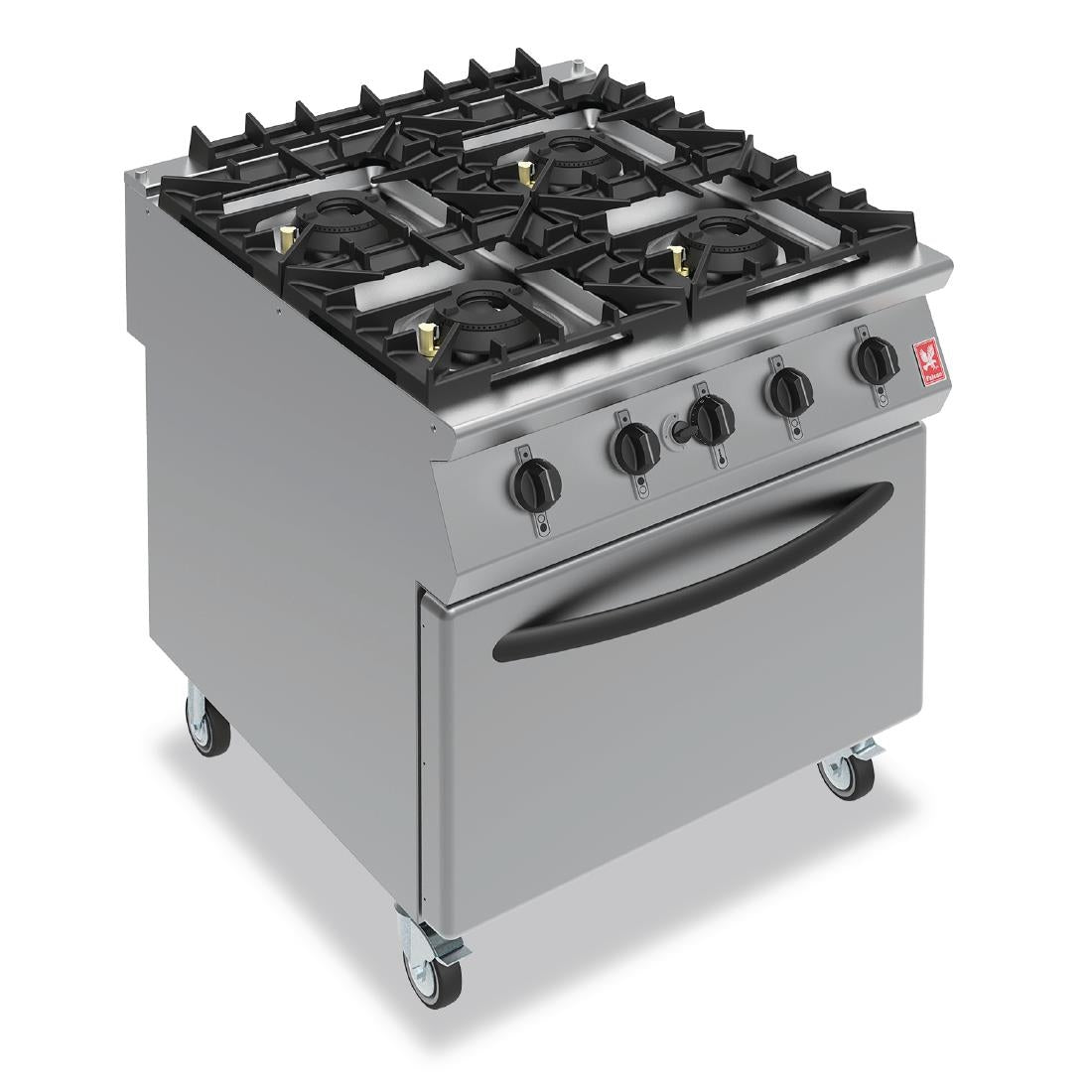 Falcon F900 Four Burner Oven Range on Castors Propane Gas G9184 - GR466-P Falcon
