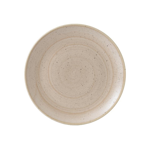 Churchill Stonecast Round Coupe Plates Nutmeg Cream 288mm (Pack of 12) - GR934 Plates Churchill