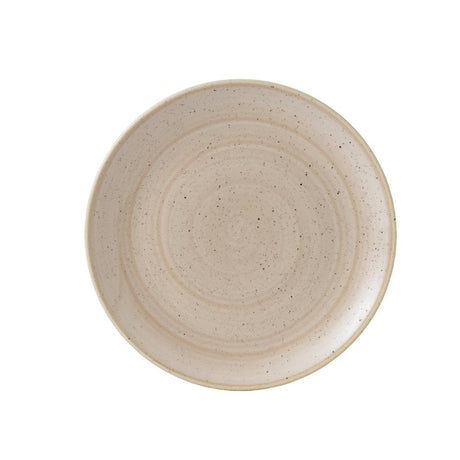 Churchill Stonecast Round Coupe Plates Nutmeg Cream 260mm (Pack of 12) - GR935 Plates Churchill