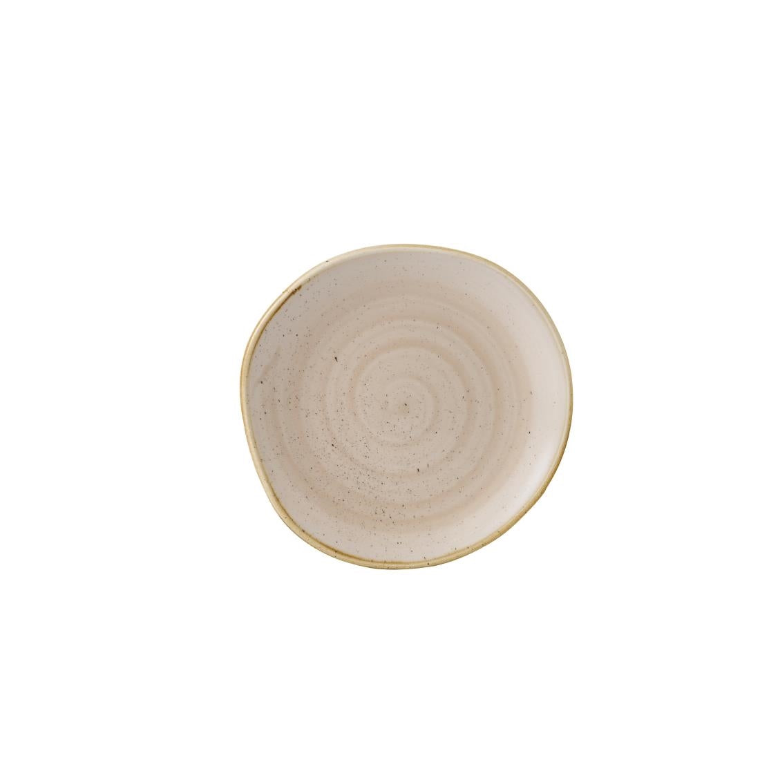 Churchill Stonecast Round Plate Nutmeg Cream 186mm (Pack of 12) - GR950 Plates Churchill