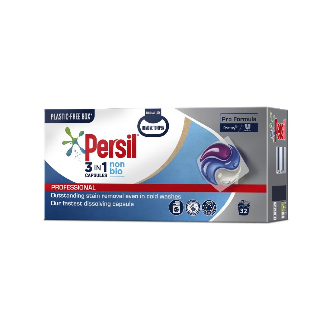 Persil Pro-Formula 3in1 Non-Bio Capsules (3x32 Capsules) - GR976 Pro-Formula
