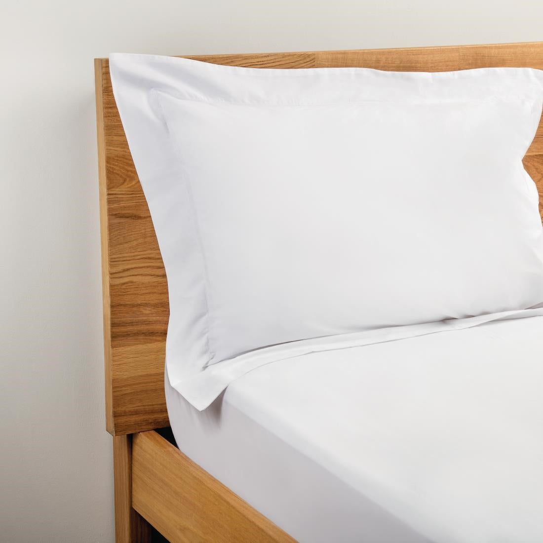 Mitre Comfort Percale Oxford Pillowcase White - HB924 Mitre Comfort