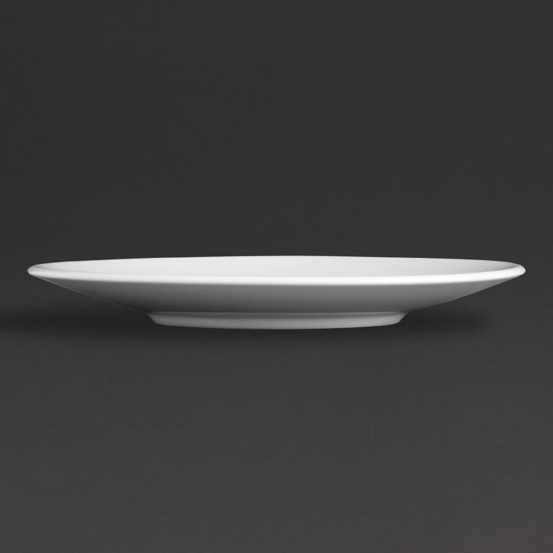 Royal Porcelain Classic White Tea Cup Saucer 145mm (Pack of 12) - GT928 Cups and Mugs Royal Porcelain