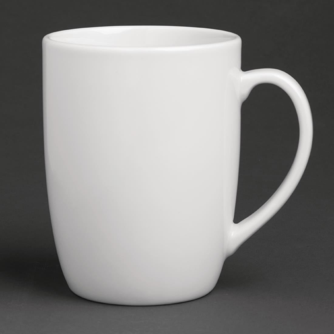 Royal Porcelain Classic White Mug 350ml (Pack of 12) - GT945 Royal Porcelain Crockery Royal Porcelain