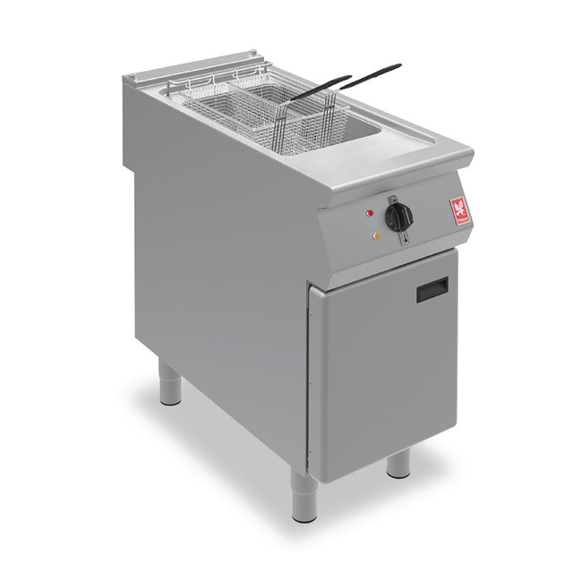 Falcon F900 Single Tank Twin Basket Free Standing Electric Fryer E9341 - HC099 Freestanding Electric Fryers Falcon