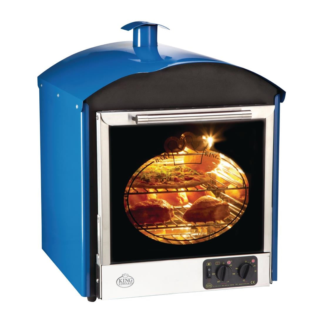 King Edward Bake King Solo Oven Blue BKS-BLU - HC123 King Edward