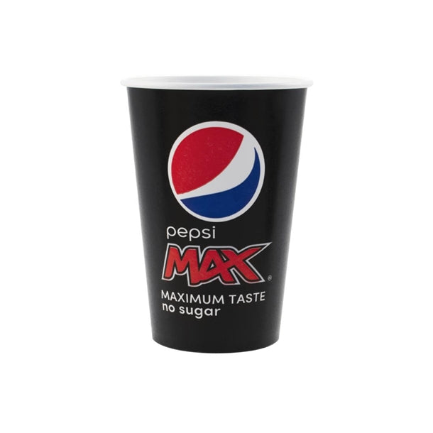 Pepsi Max Cold Cups 12oz (Pack of 1900) - HC196 Disposable Glasses Pepsi Max