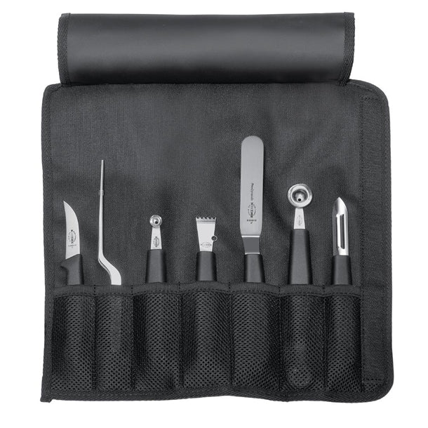 Dick Knives Garnishing Set (Set of 7 Pieces with Roll Bag) - HC604 Dick