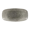 Churchill Studio Prints Raku Rectangular Plates Quartz Black 355mm (Pack of 6) - HC776 Plates Churchill