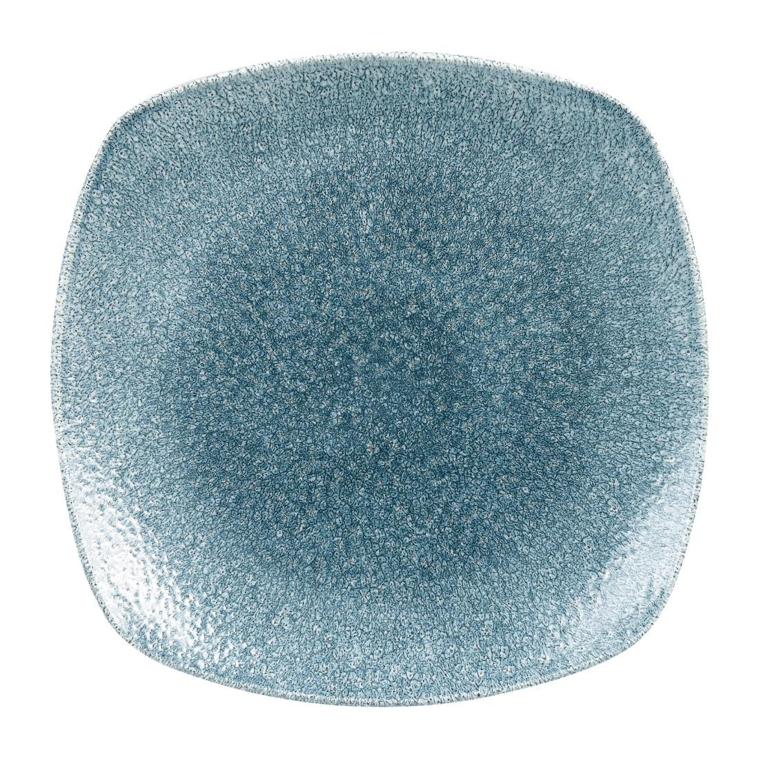 Churchill Studio Prints Raku Rectangular Plates Topaz Blue 215mm (Pack of 12) - HC781 Plates Churchill
