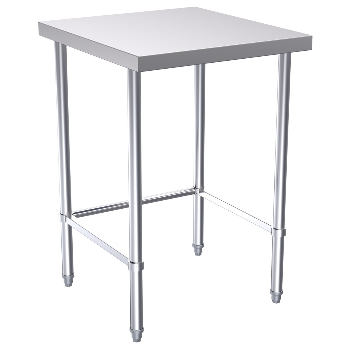 Hallco Centre Table 600mm Wide x 650mm Deep | HCT0600LB Stainless Steel Centre Tables Hallco