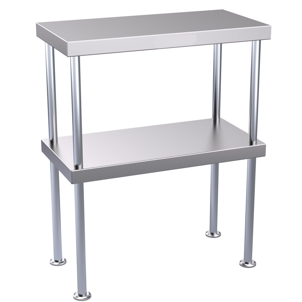 Hallco Overshelf Double Tier Stainless Steel | HDO0600 Stainless Steel Over Shelves Hallco