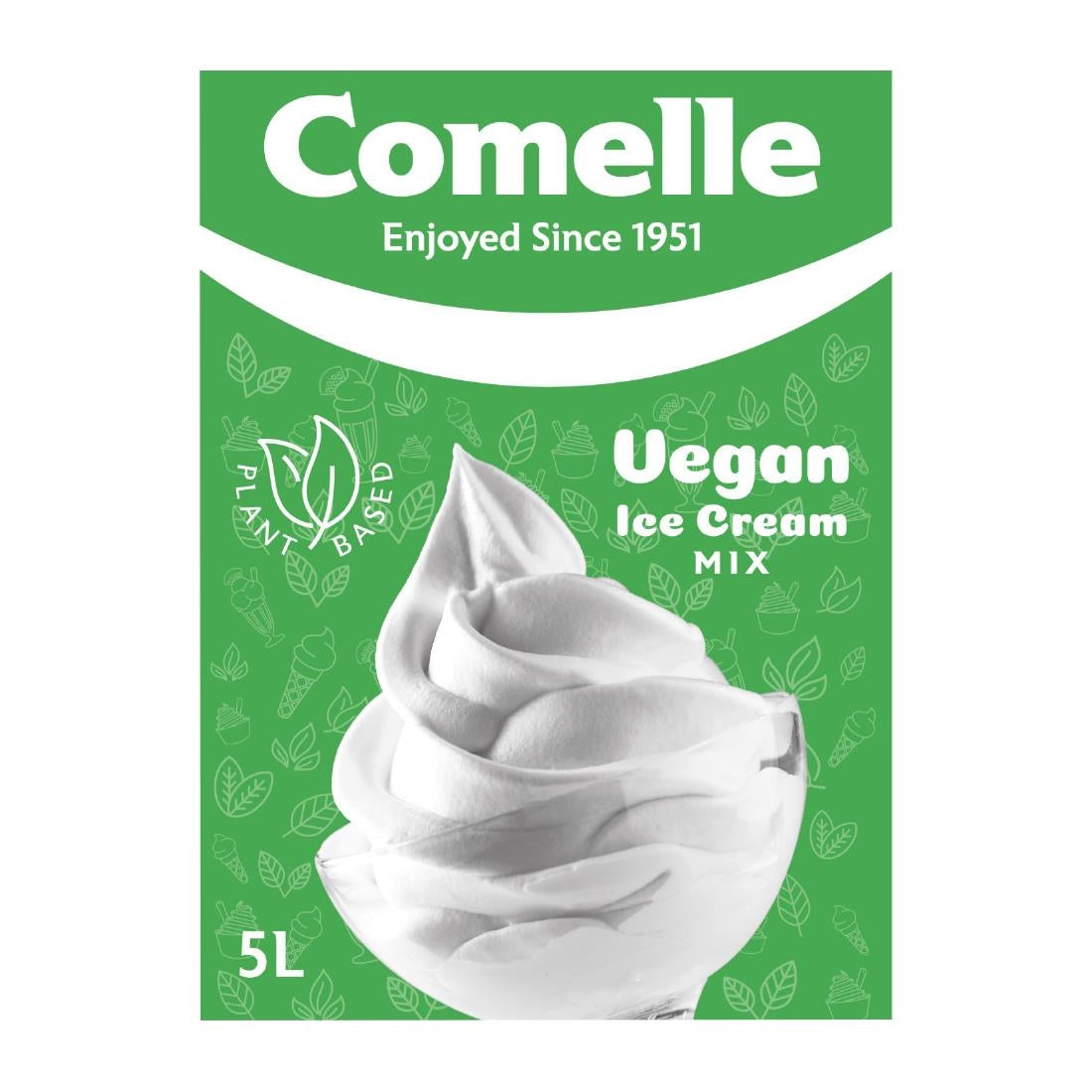 Comelle Vegan Ice Cream Mix 5Ltr - HN936 Comelle