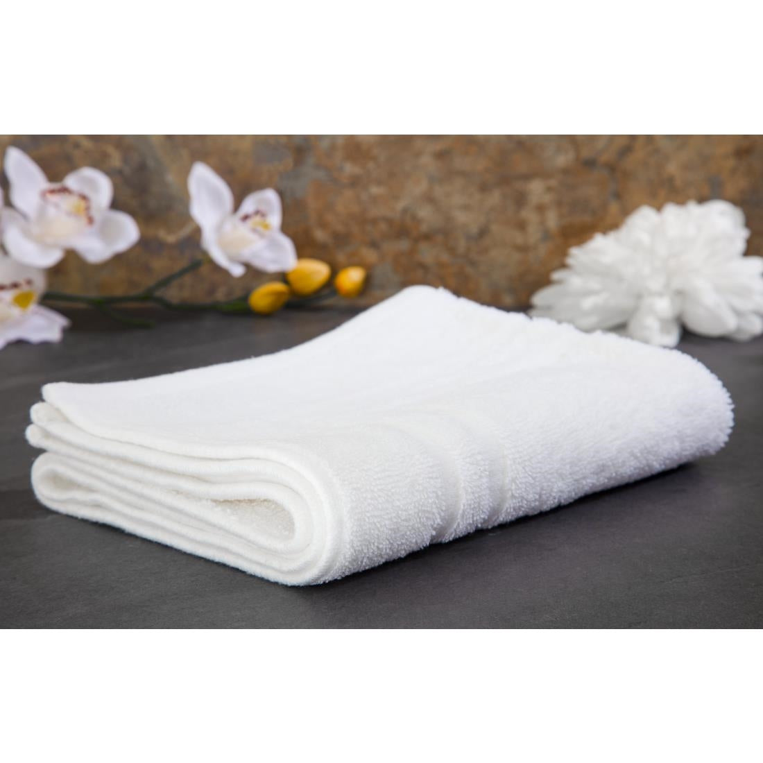 EcoKnit Bath Mat White, 800gsm - HP391 Non Branded