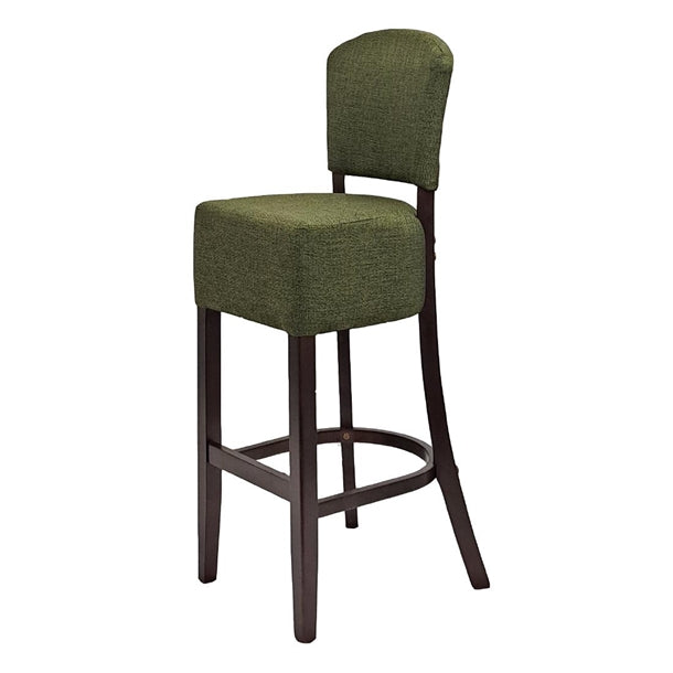 Hanoi Bar Chair In Soft Oak with Shetland Forest Seatpad - HP792 All Stools Everyday