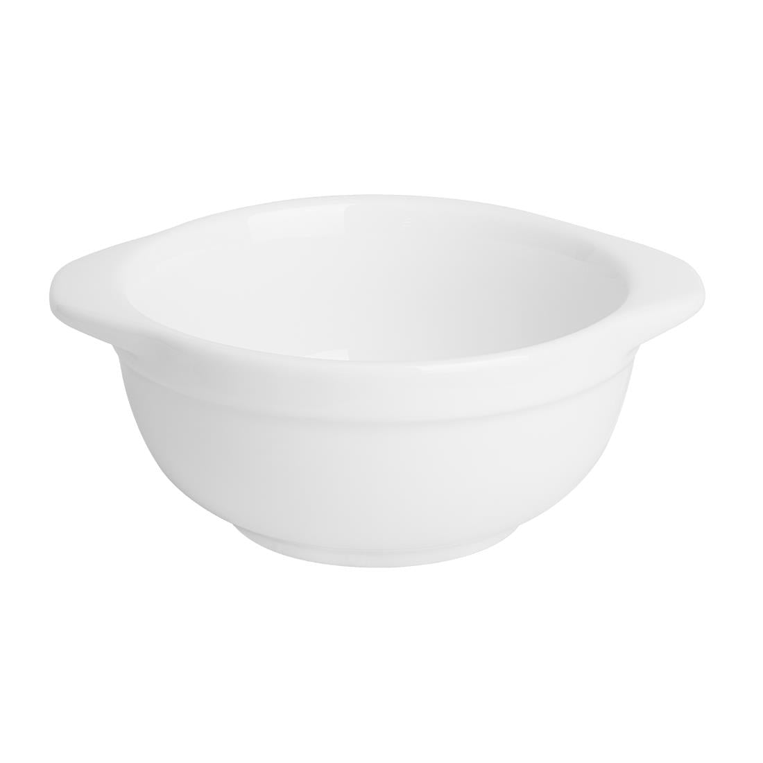 Olympia Whiteware Eared Bowls 250ml (Pack of 6) - HP853 Bowls Olympia
