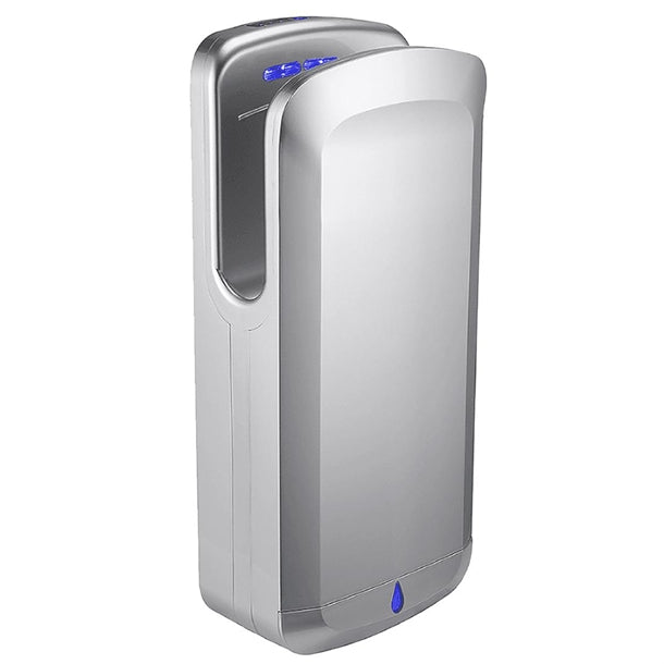 Dryflow Jet Force Junior HEPA Hand Dryer Silver - HP901 Dryflow
