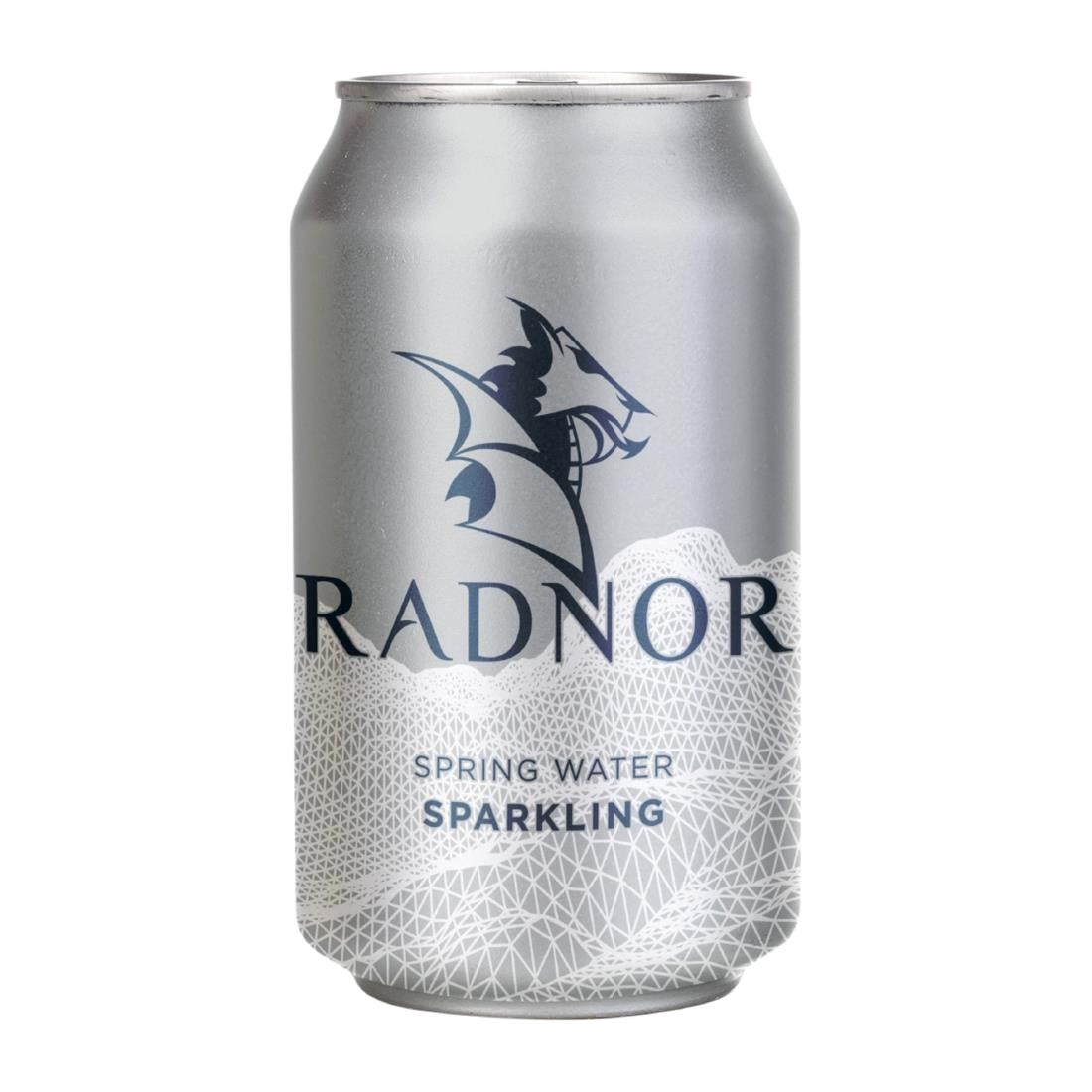 Radnor Sparkling Spring Water Cans 330ml (Pack of 24) - HP973 Radnor Hills