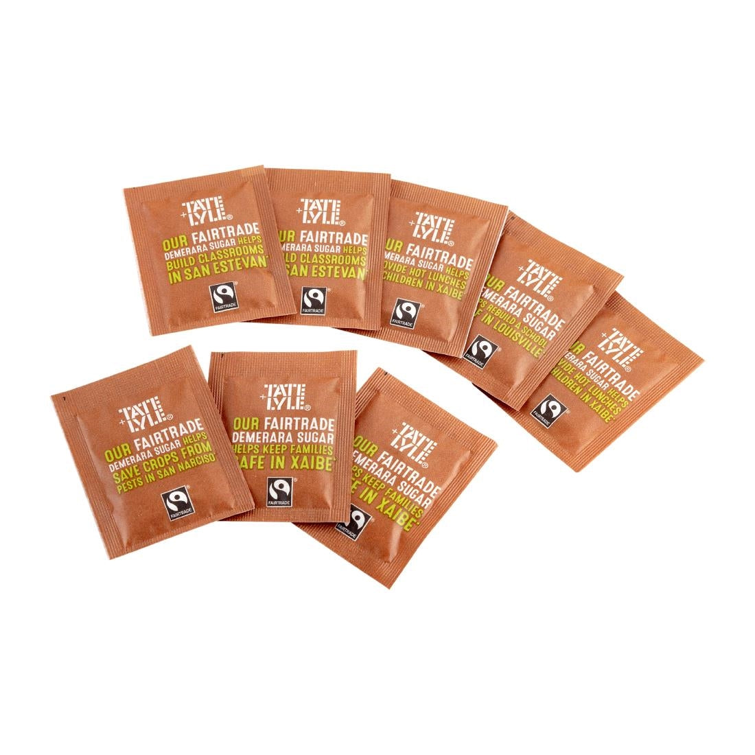 Tate & Lyle Fairtrade Demerara Sugar Sachets (Pack 1000) - HP976 Tate & Lyle