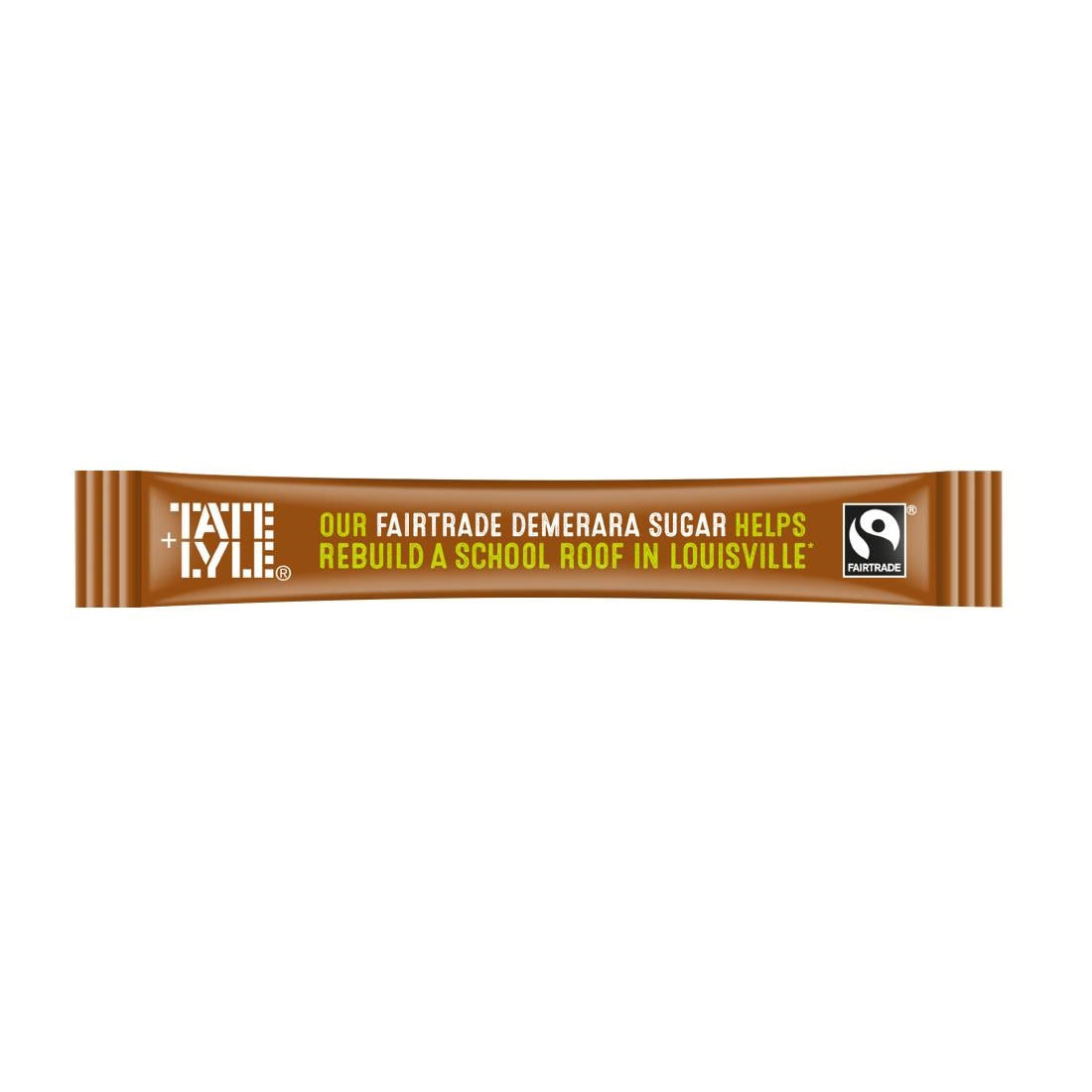 Tate & Lyle Fairtrade Demerara Sugar Sticks (Pack of 1000) - HP978 Tate & Lyle