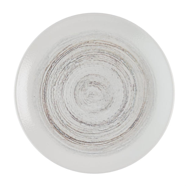 Churchill Elements Dune Evolve Coupe Plates 285mm (Pack of 12) - HR316 Plates Churchill Super Vitrified