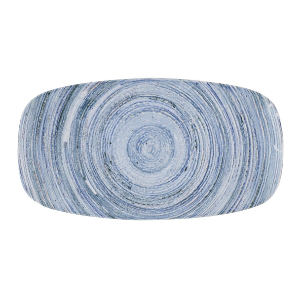 Churchill Elements Coast Chef's Oblong Plates 350 x 187mm (Pack of 6) - HR341 Plates Churchill Super Vitrified