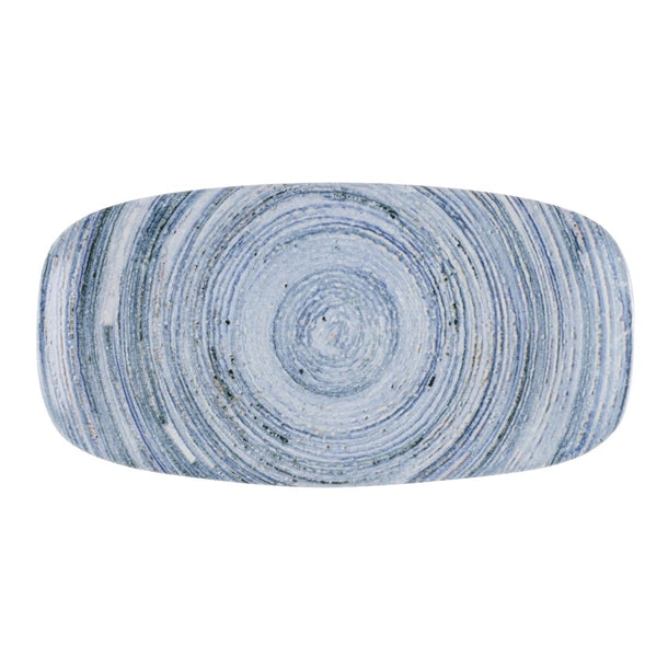 Churchill Elements Coast Chef's Oblong Plates 288 x 152mm (Pack of 12) - HR342 Plates Churchill Super Vitrified