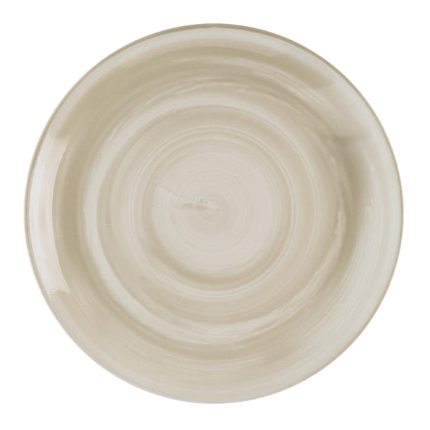 Churchill Stonecast Canvas Natural Evolve Coupe Plates 285mm (Pack of 12) - HR348 Plates Churchill Super Vitrified