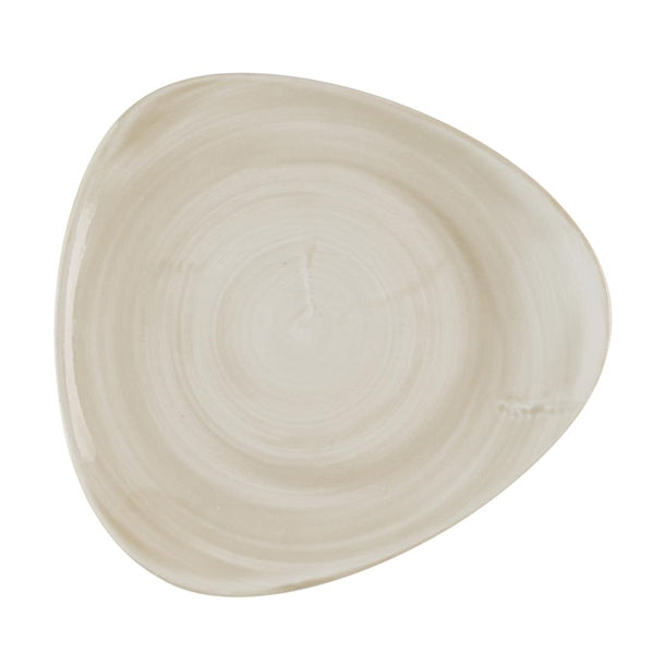 Churchill Stonecast Canvas Natural Lotus Plates 228mm (Pack of 12) - HR361 Plates Churchill Super Vitrified