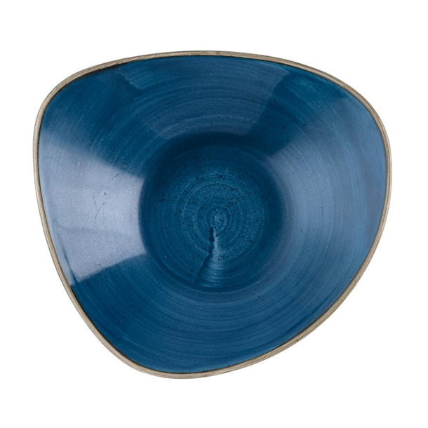 Churchill Stonecast Java Blue Lotus Bowls 228mm (Pack of 12) - HR389 Bowls Churchill Super Vitrified