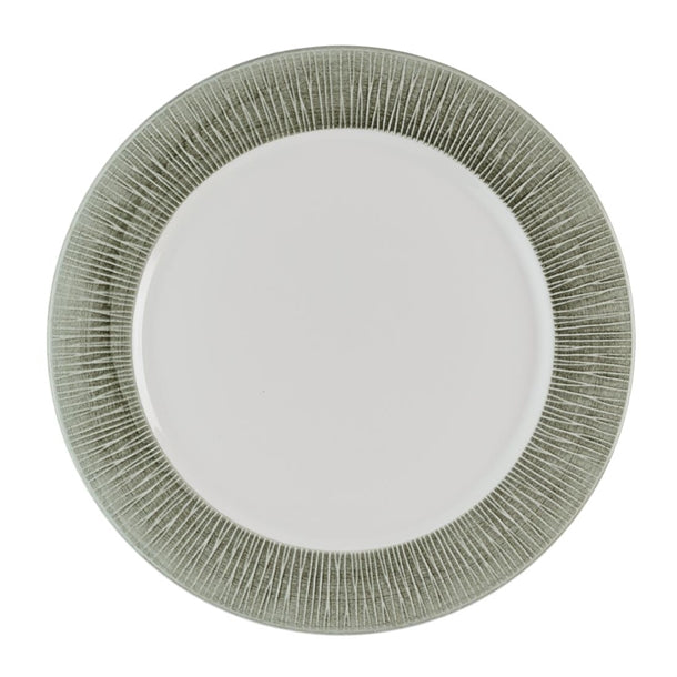 Churchill Bamboo Ceramic Spinwash Alpine Presentation Plates 305mm (Pack of 12) - HR426 Plates Churchill Super Vitrified